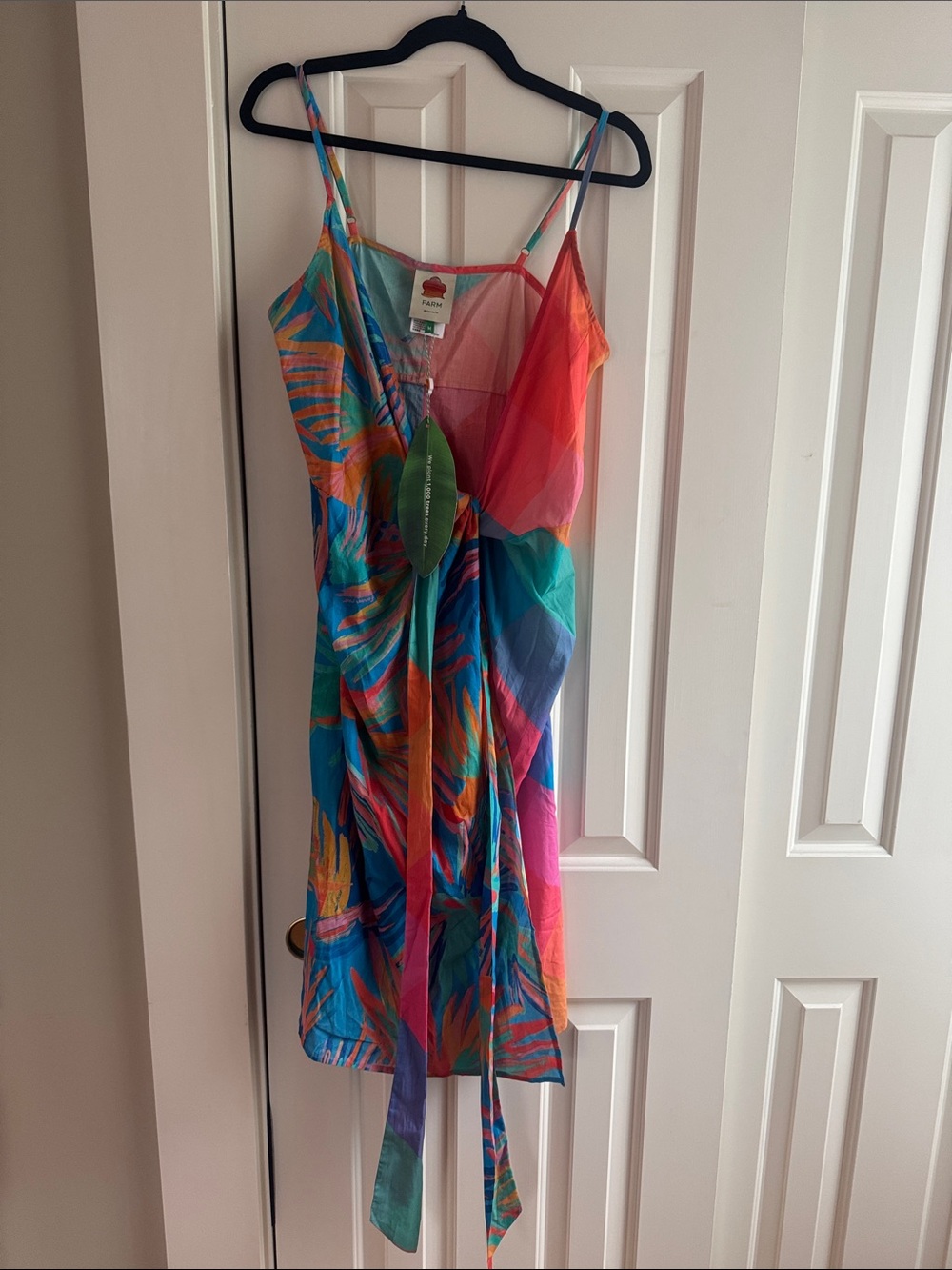 FARM Rio Colorful Tropical Print Cover-up